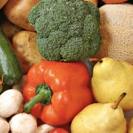 Alimentos vegetales de colores Fondo de Pantalla SmartPhone para Android