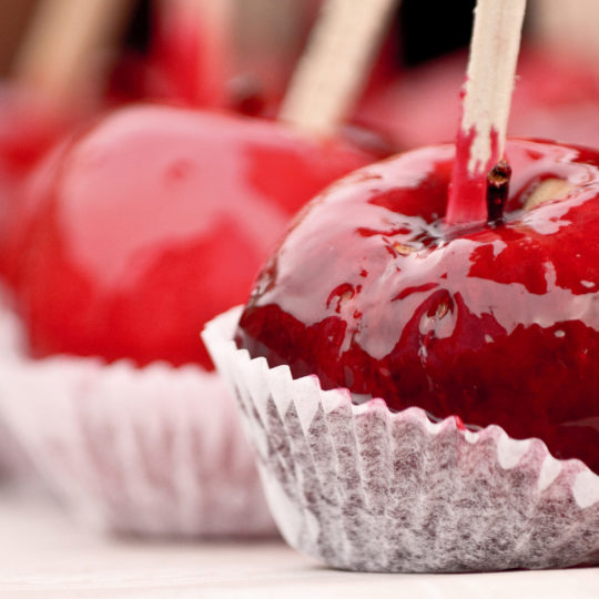 Ame la comida manzana rojo Fondo de Pantalla SmartPhone para Android