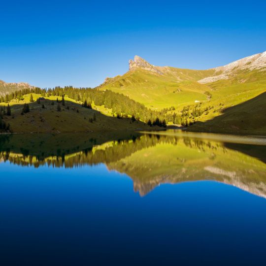 paisaje cielo azul Fondo de Pantalla SmartPhone para Android