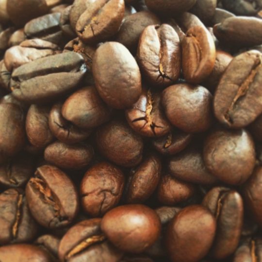 Dorar los alimentos de grano de café Fondo de Pantalla SmartPhone para Android