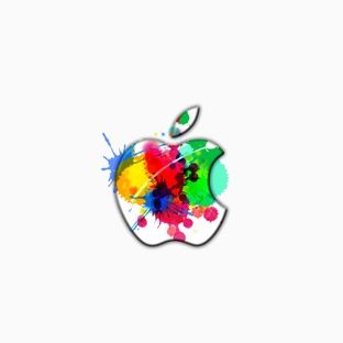 pintura de apple Fondo de Pantalla de Apple Watch