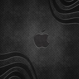 Negro de la manzana iPad / Air / mini / Pro Wallpaper