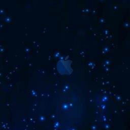 Azul de la manzana iPad / Air / mini / Pro Wallpaper