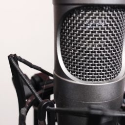Condensador de micrófono gris iPad / Air / mini / Pro Wallpaper