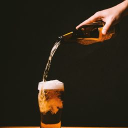 Vidrio negro cerveza iPad / Air / mini / Pro Wallpaper