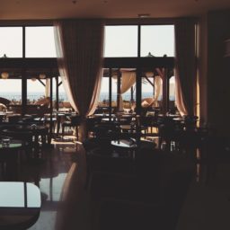 café restaurante iPad / Air / mini / Pro Wallpaper