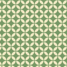 círculo blanco verde patrón iPad / Air / mini / Pro Wallpaper