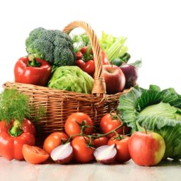 Hortalizas, alimentos verde rojo colorido iPad / Air / mini / Pro Wallpaper