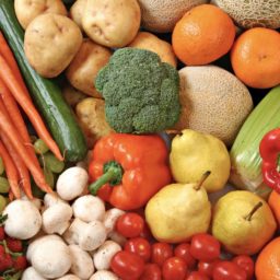 Alimentos vegetales de colores iPad / Air / mini / Pro Wallpaper
