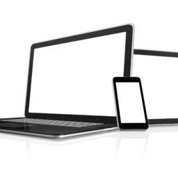 PC-Sumaho en blanco y negro iPad / Air / mini / Pro Wallpaper