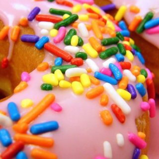 Dulces de donuts de comida Fondo de Pantalla de iPhone4s