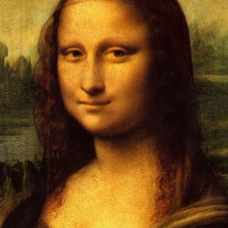 Chara Mona Lisa Fondo de Pantalla de iPhone4s