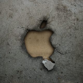 Hormigón de manzana Fondo de Pantalla de iPhone4s