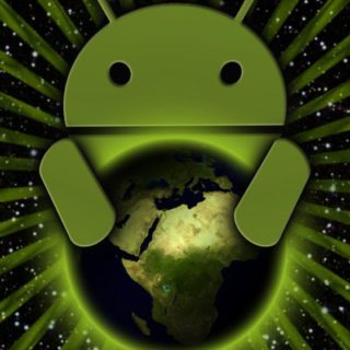 Verde de logo de Android Fondo de Pantalla de iPhone4s