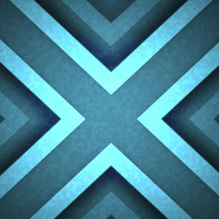 Patrón azul Cool Fondo de Pantalla de iPhone4s