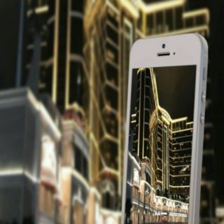 Hotel con teléfono inteligente Fondo de pantalla iPhone SE / iPhone5s / 5c / 5