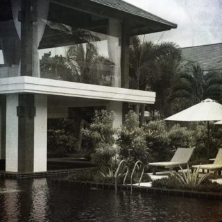Bali Villa Fondo de pantalla iPhone SE / iPhone5s / 5c / 5