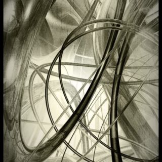 Espiral, fresco Fondo de pantalla iPhone SE / iPhone5s / 5c / 5