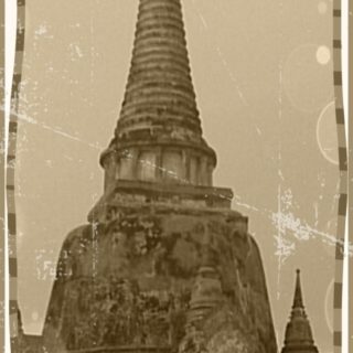 Ruinas tailandesas Fondo de pantalla iPhone SE / iPhone5s / 5c / 5