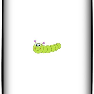 Ilustración de Caterpillar Fondo de pantalla iPhone SE / iPhone5s / 5c / 5