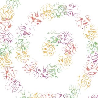 Espiral de colores Fondo de Pantalla de iPhoneSE / iPhone5s / 5c / 5