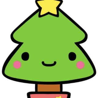 árbol de Navidad Fondo de Pantalla de iPhoneSE / iPhone5s / 5c / 5