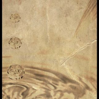 Dibujo de la superficie del agua Fondo de pantalla iPhone SE / iPhone5s / 5c / 5