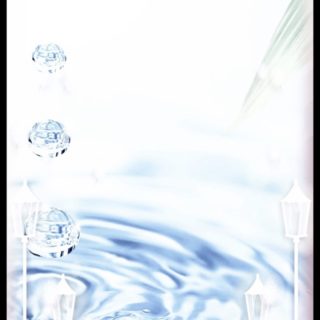 Agua transparente Fondo de pantalla iPhone SE / iPhone5s / 5c / 5