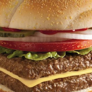 hamburguesa de los alimentos Fondo de pantalla iPhone SE / iPhone5s / 5c / 5