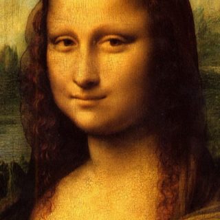 Chara Mona Lisa Fondo de pantalla iPhone SE / iPhone5s / 5c / 5