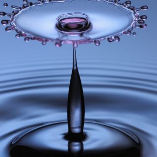 gotas de agua natural Fondo de Pantalla de iPhoneSE / iPhone5s / 5c / 5