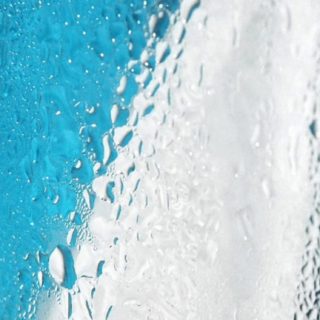Paisaje gotas de agua de cristal Fondo de pantalla iPhone SE / iPhone5s / 5c / 5
