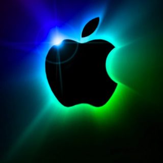 Negro de apple Fondo de Pantalla de iPhoneSE / iPhone5s / 5c / 5
