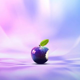 manzana púrpura Fondo de Pantalla de iPhoneSE / iPhone5s / 5c / 5