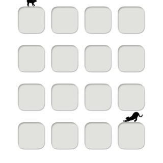 gato estantería Fondo de pantalla iPhone SE / iPhone5s / 5c / 5