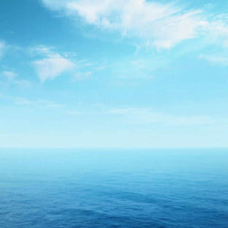 Paisaje de mar azul Fondo de Pantalla de iPhoneSE / iPhone5s / 5c / 5