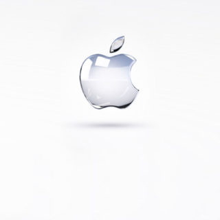 manzana blanca Fondo de pantalla iPhone SE / iPhone5s / 5c / 5