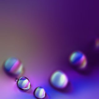 El agua natural gotas de color púrpura Fondo de Pantalla de iPhoneSE / iPhone5s / 5c / 5