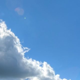 Paisaje nube azul cielo Fondo de pantalla iPhone SE / iPhone5s / 5c / 5