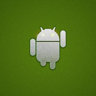 logotipo verde de Android Fondo de pantalla iPhone SE / iPhone5s / 5c / 5