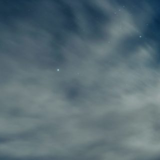 cielo nocturno paisaje Fondo de pantalla iPhone SE / iPhone5s / 5c / 5