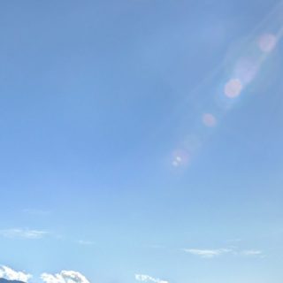 nubes paisaje sol de la montaña de la nieve Fondo de Pantalla de iPhoneSE / iPhone5s / 5c / 5