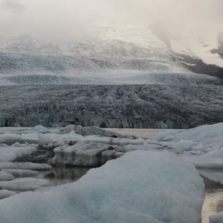 paisaje de la nieve Fondo de Pantalla de iPhoneSE / iPhone5s / 5c / 5