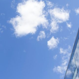 Las nubes del cielo Fondo de pantalla iPhone SE / iPhone5s / 5c / 5