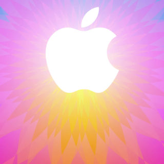 logotipo de Apple colorido Fondo de Pantalla de iPhoneSE / iPhone5s / 5c / 5