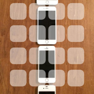 iPhone4S, iPhone5s, iPhone6, el estante de madera escritorio iPhone6Plus Fondo de Pantalla de iPhoneSE / iPhone5s / 5c / 5
