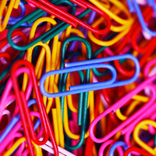 Clip colorido Fondo de pantalla iPhone SE / iPhone5s / 5c / 5