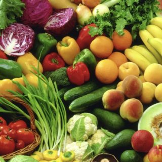 verde de alimentos vegetales de colores Fondo de pantalla iPhone SE / iPhone5s / 5c / 5