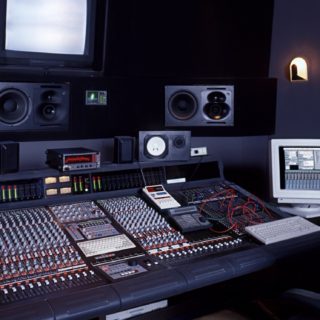 mezclador de estudio de grabación Fondo de pantalla iPhone SE / iPhone5s / 5c / 5