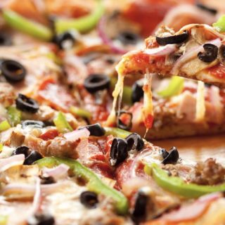 alimentos pizza Fondo de pantalla iPhone SE / iPhone5s / 5c / 5